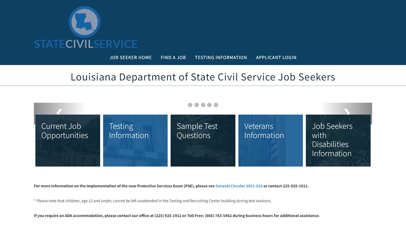 Louisiana Department of State Civil Service